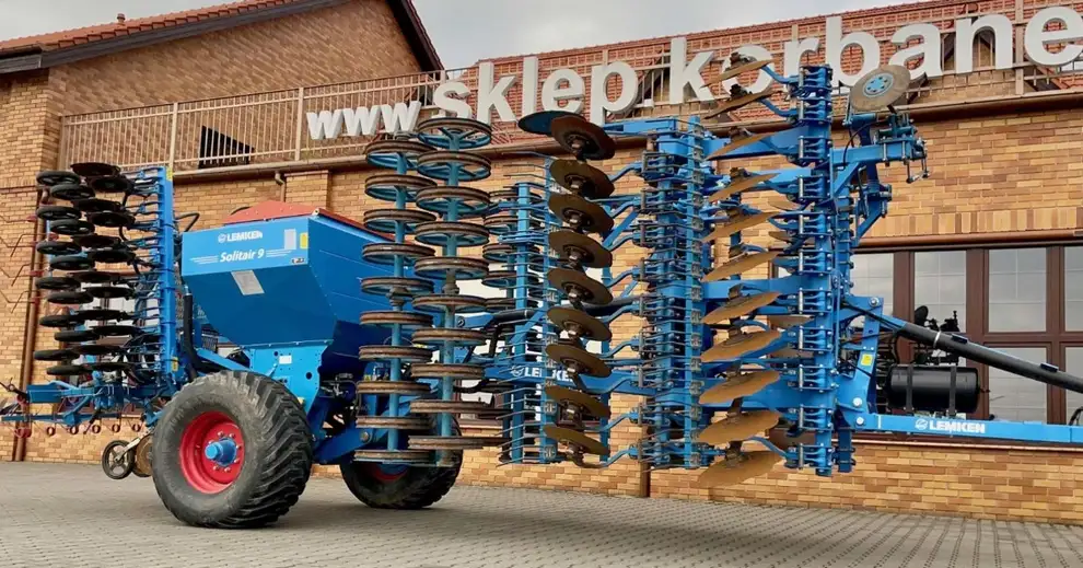 Używany agregat uprawowo-siewny LEMKEN